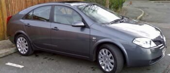 Grey Nissan Primera